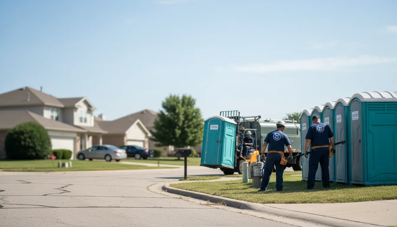 Porta Potty Rental in Scotts Hill, TN near me